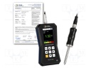 Vibrometer; Display: LCD 2,8"; Ch: 1; 0÷3,9mm,0÷399,9m/s2; IP52