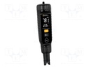 Meter: pH; LCD 1,6"; 0÷14pH; 0÷60°C; Accur: ±1°C; IP67