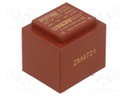 Transformer: encapsulated; 2.3VA; 117VAC; 9V; 256mA; Mounting: PCB
