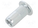 Rivet nuts; steel; Panel cutout diam: 5mm; 20pcs; Thread: M3