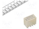 Relay: electromagnetic; DPDT; Ucoil: 24VDC; 0.3A/125VAC; 1A/30VDC