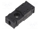 Socket; PIN: 8; 16A; 240VAC; Mounting: PCB,THT; Leads: round pin