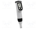 Meter: water analyzer; LCD; 0÷90°C; Accur: ±0.2°C; Dim: 195x36x40mm
