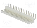 Socket; wire-board; male; 3.96mm; PIN: 17; THT; 250V; 7A; tinned; 10mΩ