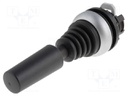 Switch: joystick; Stabl.pos: 1; 22mm; black; Illumin: none; IP66