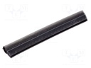 Gasket; EPDM; black; L: 50m; W: 13mm; H: 29.5mm; Panel thick: 1÷2.5mm