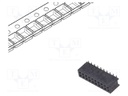 Socket; pin strips; Minitek127; female; PIN: 20; vertical; 1.27mm