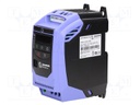 Inverter; Max motor power: 1.5kW; Usup: 200÷240VAC; 0÷500Hz; IN: 4