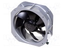 Fan: EC; axial; 230VAC; 225x225x80mm; 880m3/h; 53dBA; ball; 2550rpm