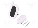 Wireless door bell; IP20 (receiver),IP56 (transmitter); 868MHz