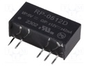 Converter: DC/DC; 1W; Uin: 4.5÷5.5V; Uout: 12VDC; Uout2: -12VDC; SIP7