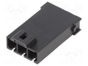 Plug; wire-wire; male; Mega-Fit; 5.7mm; PIN: 3; Layout: 1x3