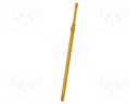 Needle-like test probe; Operational spring compression: 4.3mm