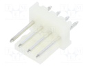 Socket; wire-board; male; PIN: 4; 2.54mm; THT; MAS-CON; tinned