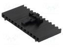 Plug; wire-board; female; 2.54mm; PIN: 12; w/o contacts; for cable