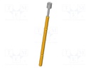 Test needle; Operational spring compression: 4mm; 8A; Ø: 2.5mm