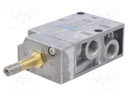 Electromagnetic valve; 3/2 NC monostable; G 1/4",M5; IP65; NBR