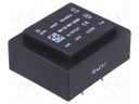 Transformer: encapsulated; 0.5VA; 440VAC; 24V; 20mA; Mounting: PCB