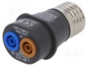 Adapter; 4mm; Cap: E27