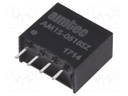 Converter: DC/DC; 1W; Uin: 4.5÷5.5V; 18VDC; Iout: 56mA; SIP4; 1.8g