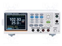 Milli-ohm meter; TFT 3,5" (320x240); Accur: ±(0,3% + 0,5°C)