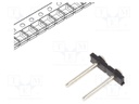 Connector: pin strips; pin header; PIN: 2; SMT; 7A; 300V; straight