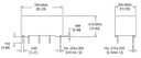 Relay: electromagnetic; DPDT; Ucoil: 5VDC; 1A/120VAC; 2A/30VDC; 3A