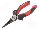 Pliers; round; 160mm; Conform to: DIN/ISO 5745