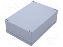 Enclosure: multipurpose; X: 230mm; Y: 330mm; Z: 110mm; EURONORD; grey