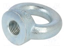 Lifting eye nut; eye; M30; steel; Plating: zinc; DIN: 582; 60mm