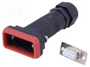 D-Sub; PIN: 9; female; for cable; soldering; Plating: gold flash