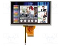 Display: TFT; 7"; 800x480; Illumin: LED; Dim: 165x100x7.2mm