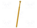 Test needle; Operational spring compression: 4.3mm; 5A; Ø: 2mm