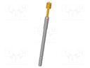 Test needle; Operational spring compression: 4mm; 20A; Ø: 2.5mm