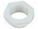 Reduction of threads for glands; Int.thread: M32; polyamide