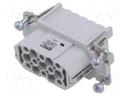 Connector: rectangular; female; EPIC H-D; PIN: 16; 15+PE; 10A; 250V