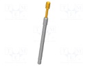 Test needle; Operational spring compression: 4mm; 20A; Ø: 2mm