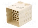 Heavy Duty Connector, Han-Modular Series, Module, 42 Contacts, Plug
