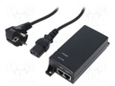PoE power supply unit; active; PoE (PoE); Standard: IEEE 802.3af