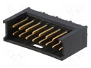 Socket; wire-board; male; AMPMODU MOD II; 2.54mm; PIN: 16; THT