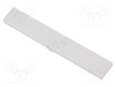 Terminals cover; UL94V-0; Mat: ABS; Application: ZD1010J-ABS-V0