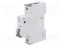 Circuit breaker; 230/400VAC; Inom: 16A; Poles: 1; DIN; Charact: D