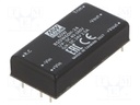 Converter: DC/DC; 60W; Uin: 40÷160V; Uout: 24VDC; Iout: 2.5A; 2"x1"