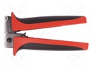 Tool: for crimping; insulated solder sleeves; 0.08÷16mm2; 220mm