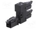 Transition: T adapter; male,female x2; 890; 16A; 250V; ways: 2; Y