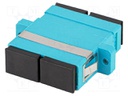 Transition: adapter; OM3; SC/UPC,both sides; 50/125um; -40÷85°C