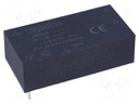 Converter: AC/DC; 6W; Uout: 24VDC; Iout: 0.25A; 80%; Mounting: PCB