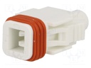 Connector: wire-wire/PCB; 570,E-Seal; plug; female; PIN: 1; IP67