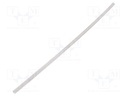 Heat shrink sleeve; 2: 1; 1.2m; transparent; 5pcs.