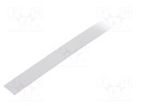 Cover for LED profiles; white; 1m; V: B; slide